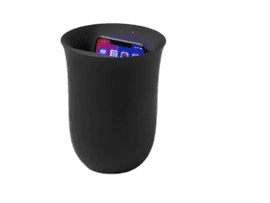 Lexon Oblio Wireless Charging Station & UV Sanitizer: Stylish Dual-Function Gadget