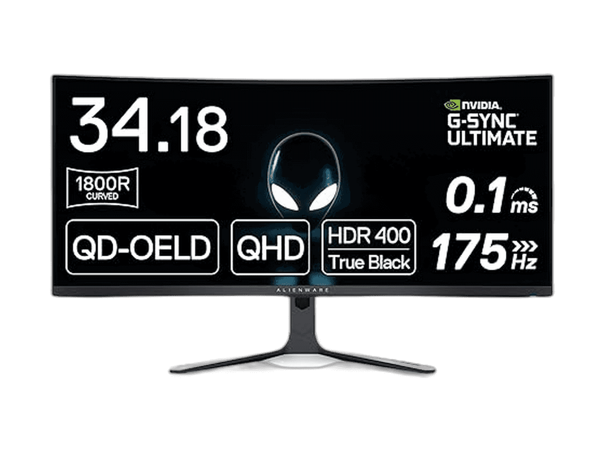 Picture of Dell Alienware AW3423DW: The Ultimate Curved Gaming Monitor