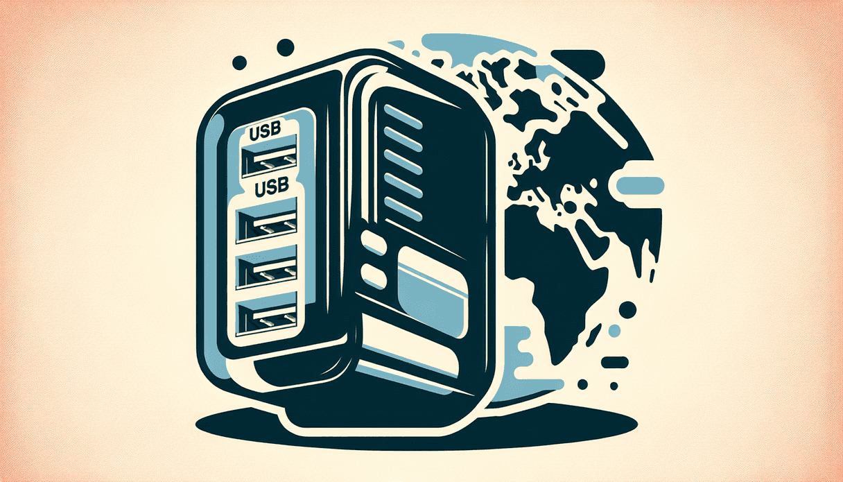 How to Choose the Best All-in-One Travel Adapter with USB Ports cover image