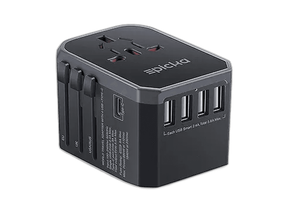 Picture of Epicka Universal Travel Adapter Review: The Ultimate Travel Companion