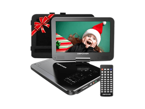 DBPOWER 12" Portable DVD Player: Versatile Media Companion