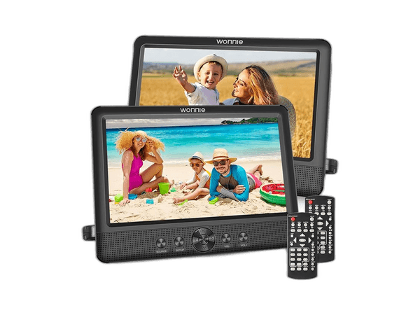 WONNIE 10.5" Dual Screen DVD Player: Ultimate Budget-Friendly Entertainment