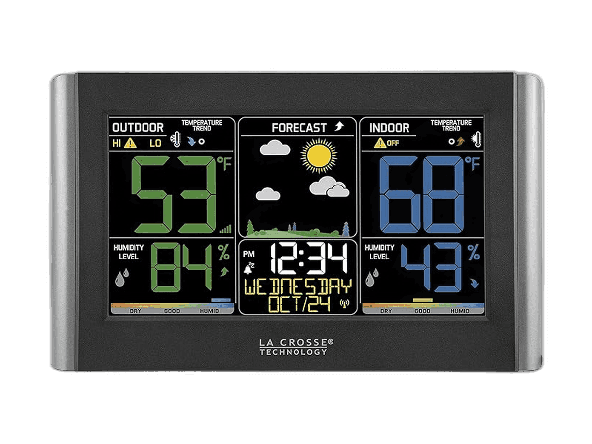 Picture of La Crosse Technology C85845-1: Reliable and Colorful Weather Monitoring