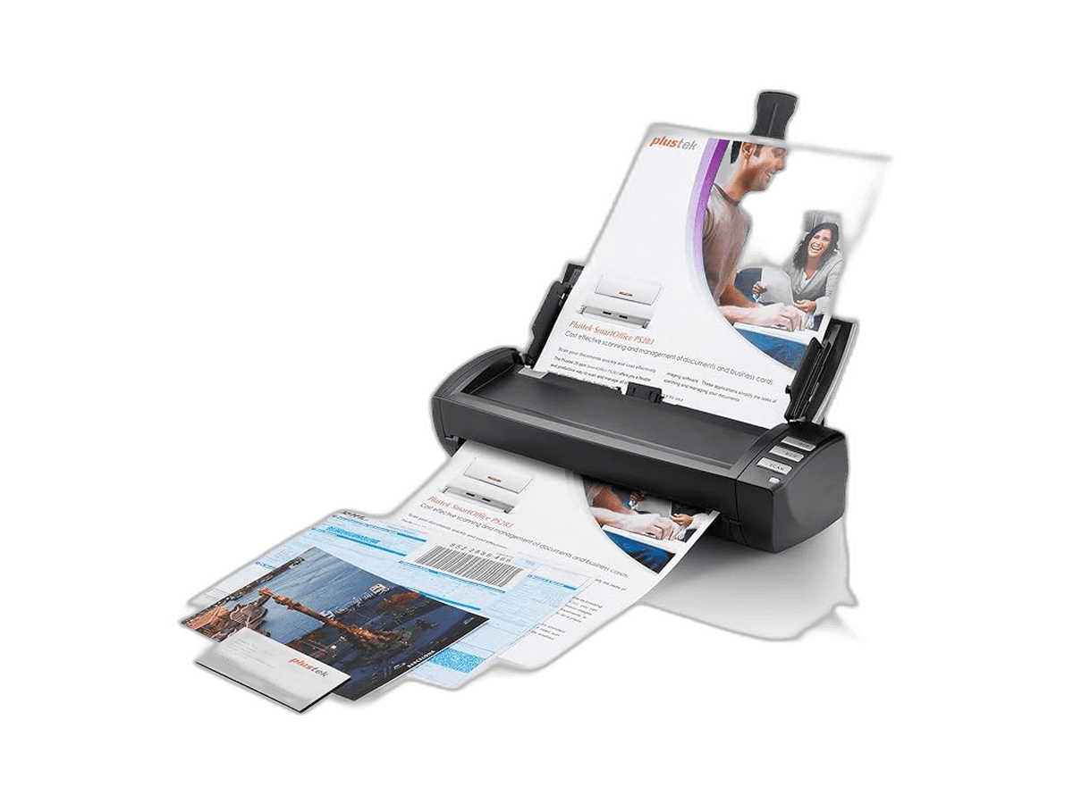 Picture of Plustek AD480: Versatile and Efficient Portable Document Scanner