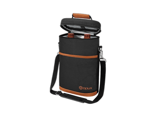 OPUX Wine Carrier: The Ultimate 2-Bottle Insulated Tote for Picnics