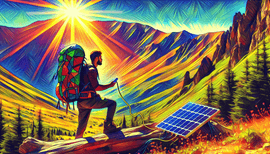 Top Solar Chargers for Backpacking in 2023: BigBlue, Nekteck, and X-DRAGON