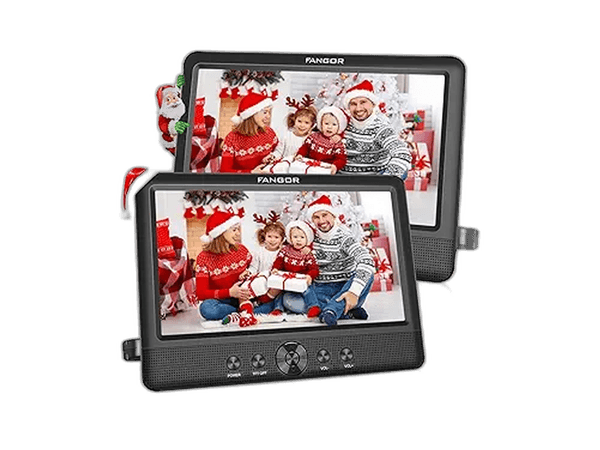 FANGOR 10.5" Dual DVD Player: Best Budget-Friendly Car Entertainment