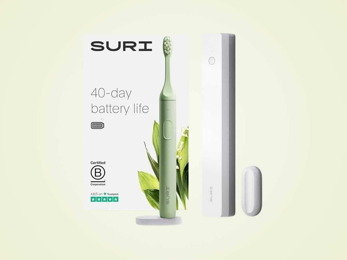 Picture of SURI Toothbrush: Eco-Friendly and Gentle for Sensitive Teeth