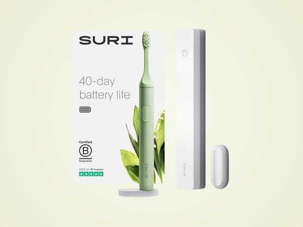 SURI Toothbrush: Eco-Friendly and Gentle for Sensitive Teeth