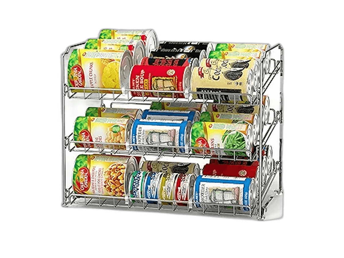 Picture of SimpleHouseware Can Rack: Ultimate Pantry Organizer