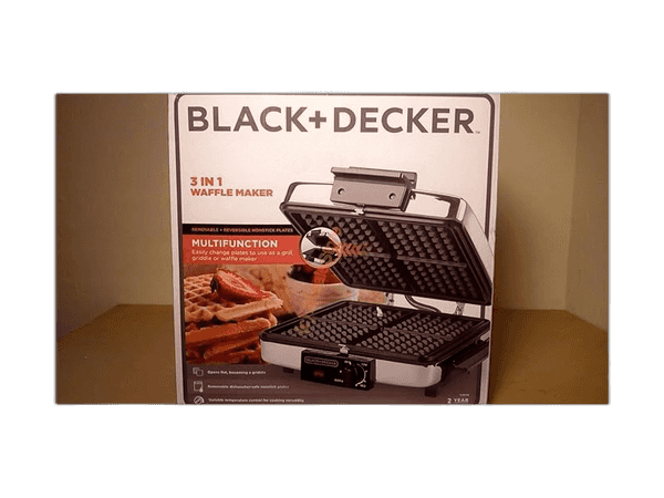 BLACK+DECKER 3-in-1 Waffle Maker Review: Versatile Breakfast Solution