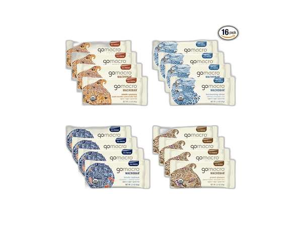 GoMacro MacroBar: Premium Organic Vegan Protein Bars