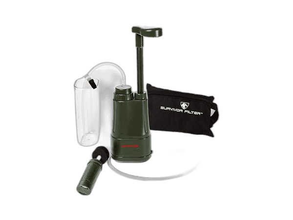 Survivor Filter PRO: Ultimate Hand Pump Camping Water Filtration System