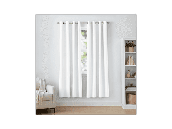 Amazon Basics Room Darkening Blackout Window Curtains: Affordable and Effective Nursery Solution